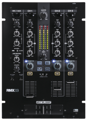 Reloop RMX 33 I - Digitale 3+1 channel DJ Mixer