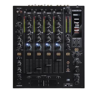 Reloop RMX60 DIGITAL: Digitale 4+1 channel DJ Mixer met FX