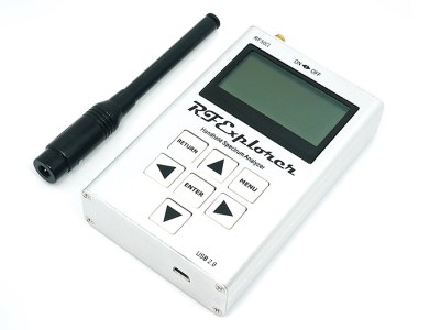 RF Explorer 6G handheld spectrum analyzer, 4850-6100 MHz