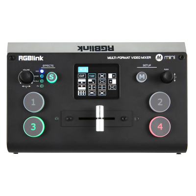 Mini - Compact 4ch Video mixer with USB-streaming