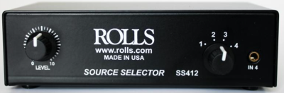 Rolls SS412 Audio Source Selector