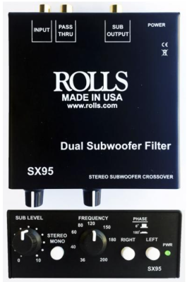 Rolls SX95 Dual Subwoofer Filter