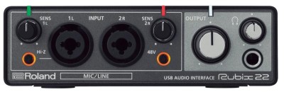 Roland RUBIX22 2 IN / 2 OUT HI RES USB AUDIO INTERFACE