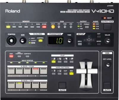 Roland V-40HD - Multi-format Video Mixer