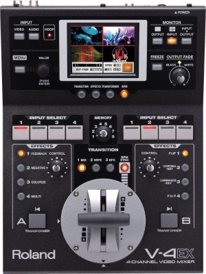 Roland V-4EX - 4-Channel Digital Video Mixer with Effects
