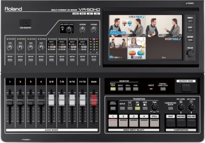 Roland VR-50HD - HD Multi Format AV Mixer & Recorder with USB 3.0 Streaming Output