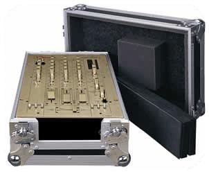 10" DJ mixer case with front door - for all mixers from 19,7 cm to 27,3 cm wide