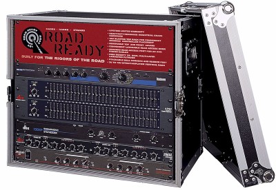 10U deluxe effect rack system - 35cm body depth