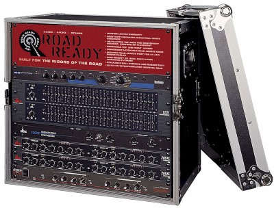 12U deluxe effect rack system - 35cm body depth