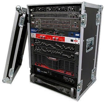 16U deluxe effect rack system - 35cm body depth