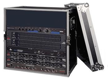 18U deluxe effect rack system - 35cm body depth