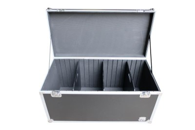 Large Cable case - 1207 x 607 x 755 mm with wheels and 3 dividers