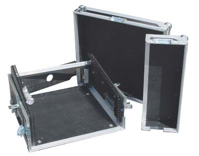 10U slant mixer rack / 4U vertical rack system