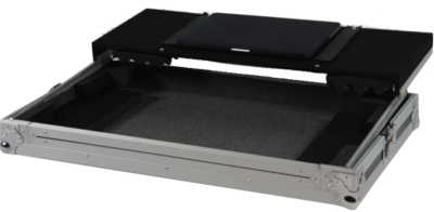 Case for Pioneer XDJ-RX or XDJ-RX2 controller with sliding laptop tray