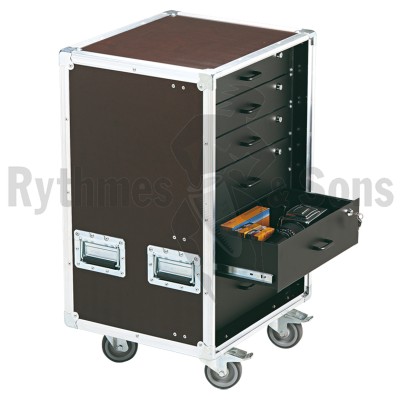 Fligh-case OpenRoad© rangement 16U pour tiroirs 19''