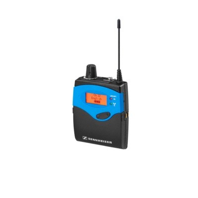 TourGuide bodypack receiver, analog, 32-channel, 790 - 865 MHz