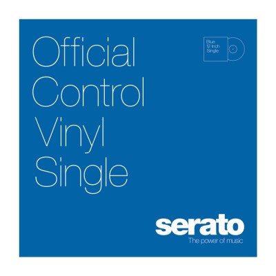 Serato PSBLUSG - 12 inch control vinyl for Serato DJ - Blue