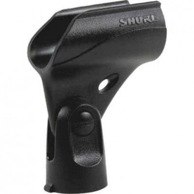 Shure A25D - Black clamp for most microphones (f 23 - 28 mm)
