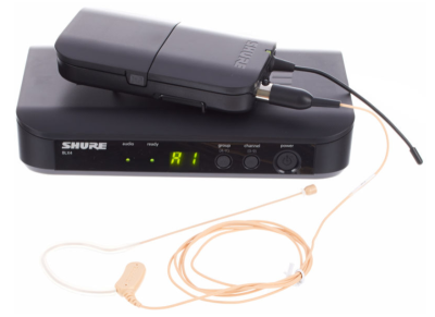 Shure BLX14E/MX53-H8E - Headworn Wireless System 518-542 MHz (BE)
