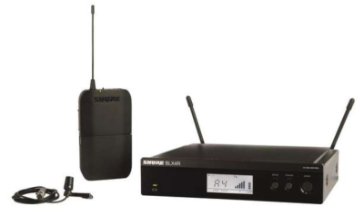 Lavalier Wireless System (Rack Mount Version) 518-542 MHz (BE)