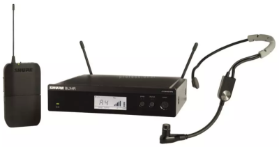 Shure BLX14RE/SM35 - Headworn Wireless System (Rack Mount Version) 518-542 MHz (BE)