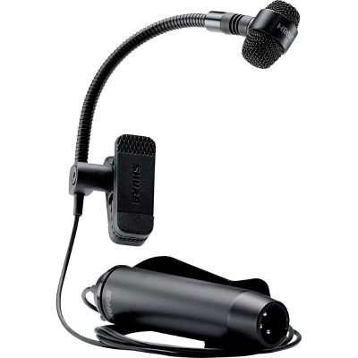 Shure PGA98H-XLR Microphone Instrument statique cardio‹de sur pince, connecteur XLR