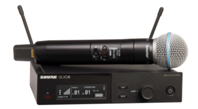 Shure SLXD24E/B58-H56 - Handheld system SLXD2 with Beta 58A H56 (BE)