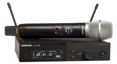 Shure SLXD24E/SM86 -  handheld transmitter SLXD2 with SM86 H56 (BE)