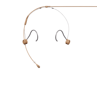 TH53 Headset, Omnidirectional, 1.6mm Cable and LEMO Connector - Cocoa