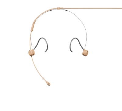 TH53 Headset, Omnidirectional, 1.6mm Cable and LEMO Connector - Tan