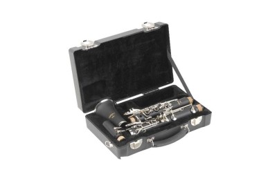 Clarinet Rectangular Case - Black - Custom Foam