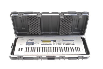 ATA 61-Note Keyboard Case - Black - Custom Foam