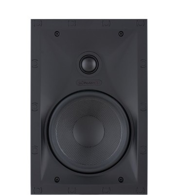 Pair of VP62, Visual Performance 6" medium rectangular in-wall speaker, 125 Watt
