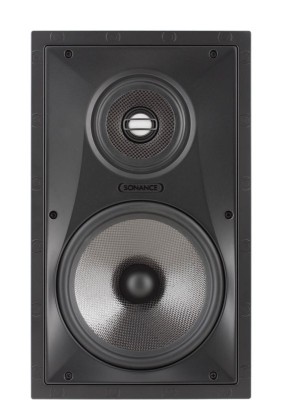 Pair of VP88, Visual Performance 8" large rectangular in-wall speaker, 175 Watts