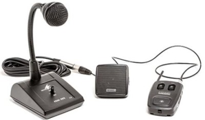 Vokkero Show/Guardian - Powered Mobile Desk Microphone. 