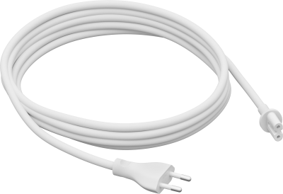Sonos Long Straight Power Cable EU (White)