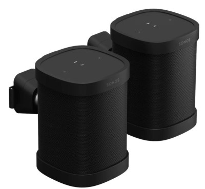 (4) Sonos Mount for One & Play:1 Pair Black