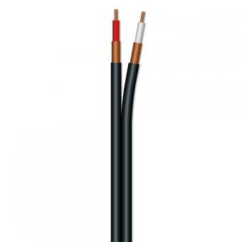 Patch & Instrument Cable SC-Onyx 2008; 2 x 1 x 0,08 mmì; PVC; 5,9 x 2,6 mm; blac