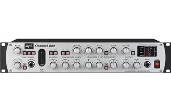 Fully equipped recording channel featuring separate mic & instrument preamps