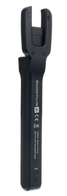 Blink500 Pro HM, transmitter handheld holder with USB-C charge jack