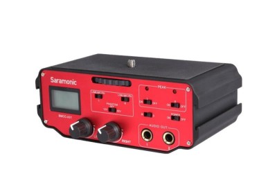 Saramonic BMCC-A01, 2-channel XLR audio adapter with phantom power for Blackmagi