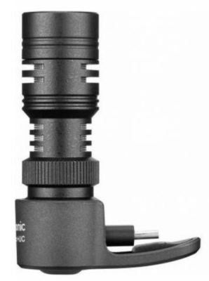 SmartMic5 UC, plug-on shotgun microphone with USB-C connector