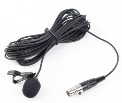 SM-LV600, lavalier microphone with 6m cable and Mini-XLR3-F connector, for Smart