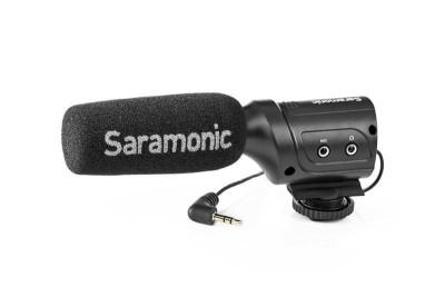 Saramonic SR-M3, camera-mount condenser microphone
