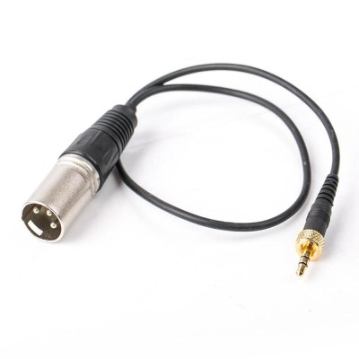 Saramonic SR-UM10-C35XLR, adapter cable, locking 3.5 mm TRS to XLR3-M