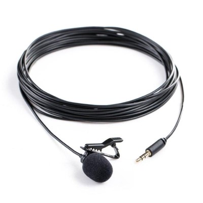 Saramonic SR-XMS2, stereo lavalier microphone, 6m cable, 3.5mm TRS connector