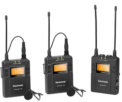 UwMic9 Kit2 (UwMic9 RX9-TX9-TX9), UHF wireless microphone system, incl. 2 lavali