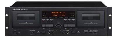 Tascam 202MK7 - Dual cassette deck with USB output