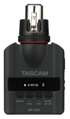 Tascam DR10X - Plug-on Micro Linear PCM Recorder for XLR Connection