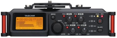 Tascam DR70D - Portable 4-Track Audio Recorder for DSLR Camera